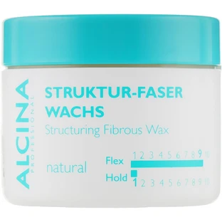 Віск волокнистий природної фіксації Alcina Natural Struktur Faser Wachs 50ml