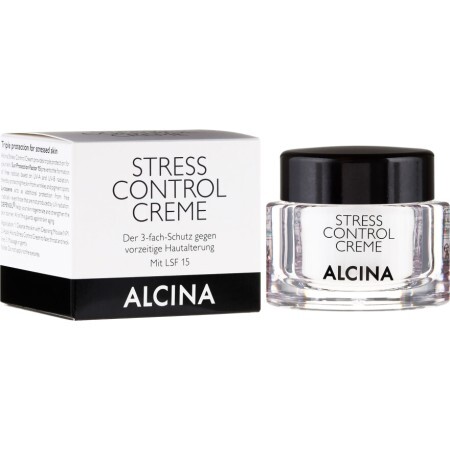 Крем для захисту шкіри обличчя Alcina Stress Control Creme 50ml