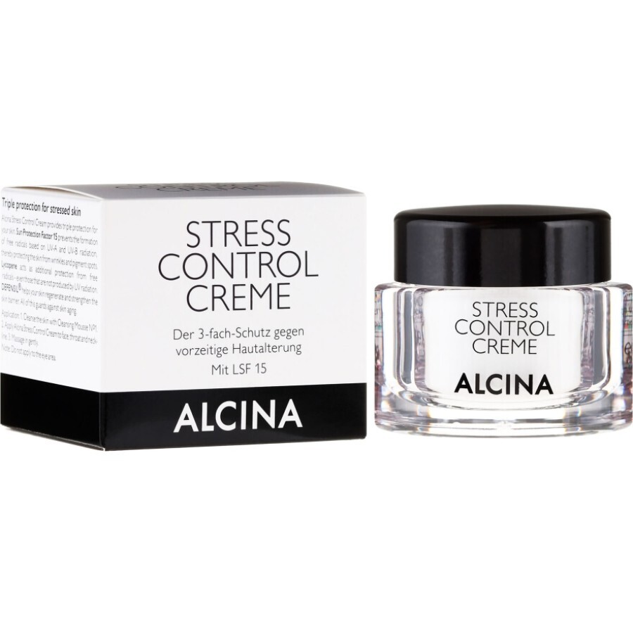 Крем для захисту шкіри обличчя Alcina Stress Control Creme 50ml: ціни та характеристики