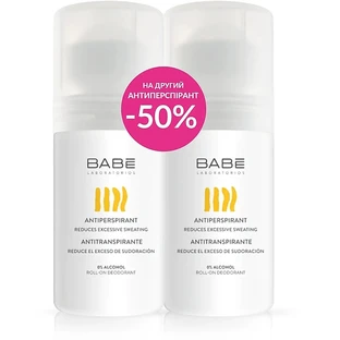 Набор аптиперспирантов \"24 часа защита и комфорт\" Babe Laboratorios (deo/2x50ml)