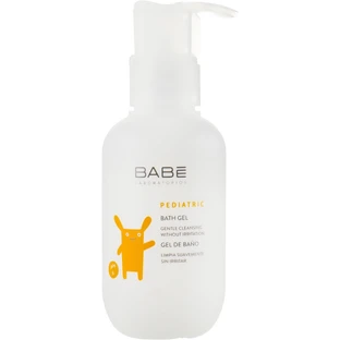 Дитячий гіпоалергенний гель для душу в тревел форматі Babe Laboratorios Bath Gel Travel Size 100ml