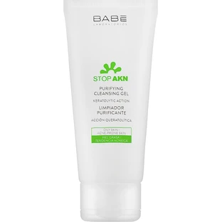BABE TRAVEL SIZE STOP AKN очищающий гель для жирной и проблемной кожи 100мл