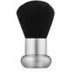 Пензель для рум'ян короткий, сріблястий Alcina Balance Make-Up Blusher Brush
