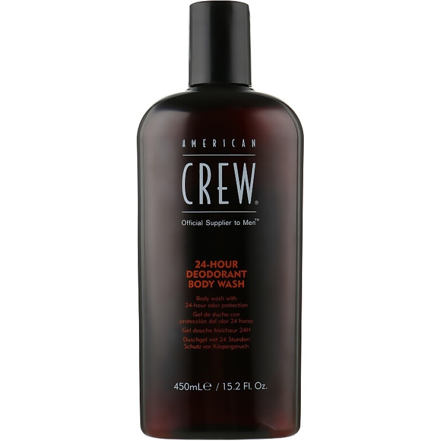 Гель для душу з дезодоруючим ефектом American Crew Classic 24-Hour Deodorant Body Wash 450ml: ціни та характеристики