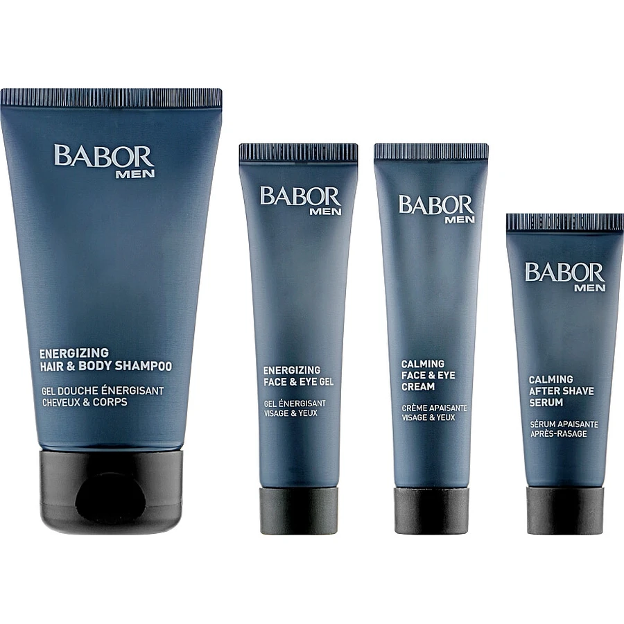Набір Babor Travel Collection (ser/10ml + cr/15ml + gel/15ml + shm/50ml) з UA: ціни та характеристики