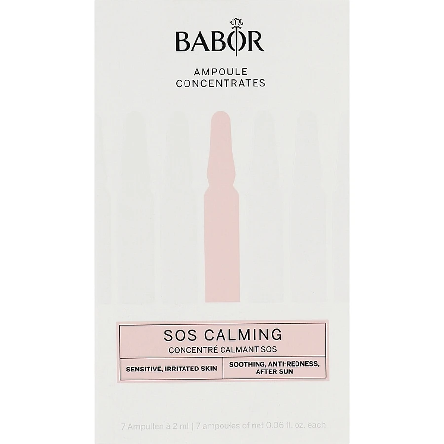 Ампулы для лица \"Успокаивающие\" Babor Ampoule Concentrates SOS Calming 7x2ml: цены и характеристики