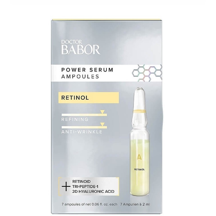 Ампулы с ретинолом Doctor Babor Power Serum Ampoules Retinol 7x2ml: цены и характеристики