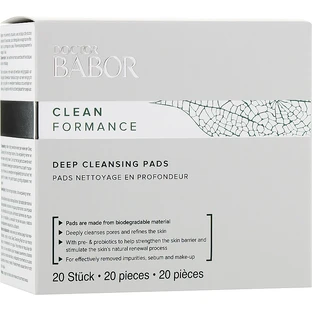 Диски для глибокого очищення шкіри Babor Doctor Babor Clean Formance Deep Cleansing Pads 20шт