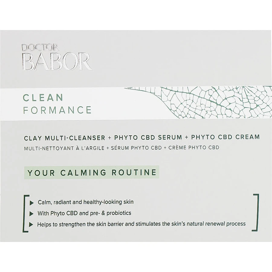 Набор Babor Doctor Babor Clean Formance Your Calming Routine (cr/2ml + serum/2ml + cr/2ml): цены и характеристики