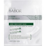 Babor Doctor Babor Cleanformance Hemp Fiber Sheet Mask Тканевая маска из конопляного волокна для лица