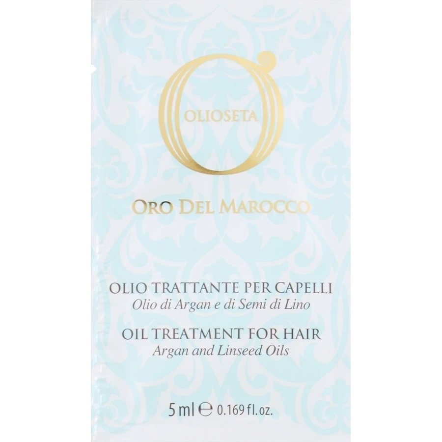 Масло-уход с маслом арганы и маслом семян льна Barex Italiana Olioseta Oil Treatment for Hair (пробник): цены и характеристики