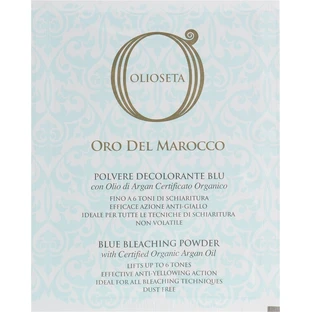 Блакитний знебарвлюючий порошок Barex Italiana Olioseta del Maroco