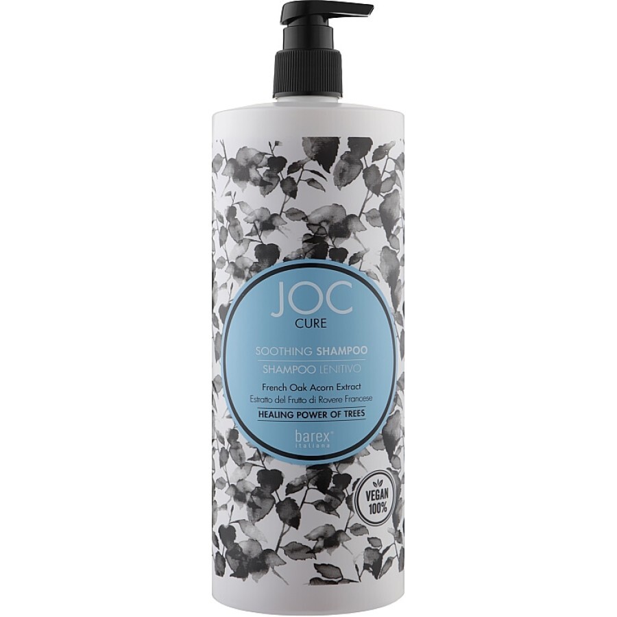 Успокаивающий шампунь с экстрактом желудя черешчатого дуба Barex Italiana Joc Cure Shampoo Lenitivo 250ml: цены и характеристики