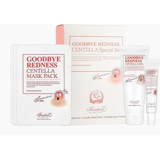 Набор Benton Goodbye Redness Centella (f/mask/3x23g + f/gel/100g + f/cr/15g)