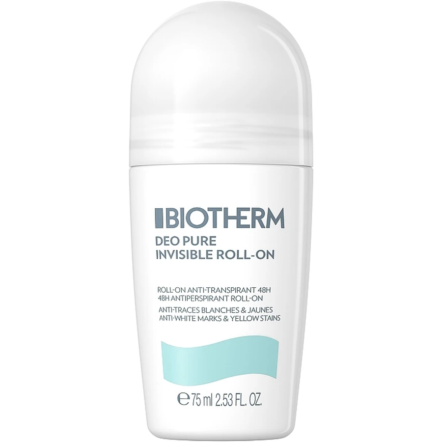 Дезодорант роликовий Biotherm Deo Pure Invisible Roll-on Antiperspirant 48H 75ml: ціни та характеристики
