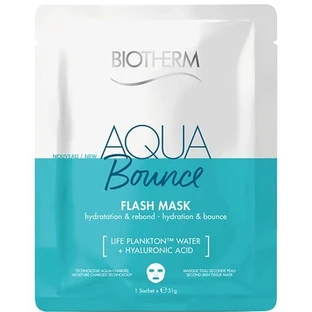 Увлажняющая тканевая маска для упругости кожи лица Biotherm Aqua Bounce Flash Mask 35g