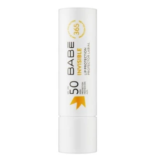 Ультразащитный невидимый бальзам-стик для губ SPF 50 Babe Laboratorios Sun Protection Invisible Lip Protection, 4 г