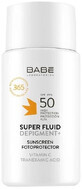 Сонцезахисний флюїд-депігментант Babe Laboratorios Sun Protection Super Fluid Depigment+ SPF50з транексамовою кислотою, 50 мл