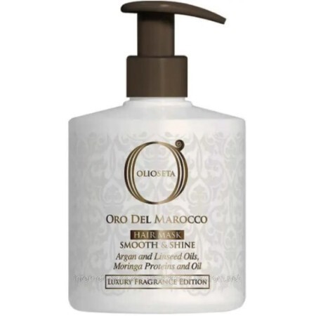Маска для волос Barex Italiana Olioseta Oro Del Marocco Smooth & Shine Hair Mask, 500 мл