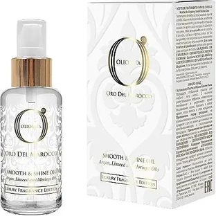 Олія для волосся Barex Italiana Olioseta Oro Del Marocco Smooth & Shine Oil Гладкість і блиск, 30 мл