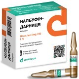 Налбуфін-Дарниця 10 мг/мл розчин для ін'єкцій ампули 2 мл, 5 шт.