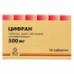 Цифран табл. п/о 500 мг №10