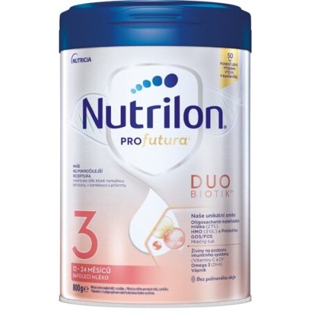 Суха молочна суміш Nutrilon Profutura Профутура 3 з 12 до 24 місяців, 800 г
