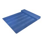 Коврик для йоги и фитнеса, 6 мм x 60 см х 180 см, складной, синий, TPE, Ridni Relax: цены и характеристики