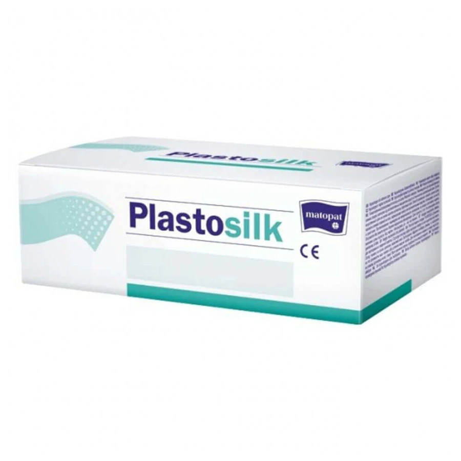 Пластир медичний Matopat Plastosilk (2,5 см x 5 м), 1 шт.: ціни та характеристики
