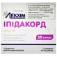 Іпідакорд р-н для ін'єкцій 15 мг/мл в ампулах по 1 мл №10 