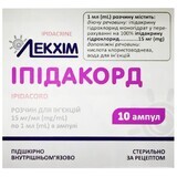 Іпідакорд р-н для ін'єкцій 15 мг/мл в ампулах по 1 мл №10 