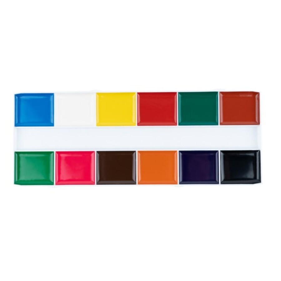 Краски для рисования Kite Transformers акварельные 12 цветов: цены и характеристики