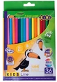 Карандаши цветные ZiBi Kids line, 36 шт.
