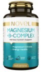 Магній з вітаміном В-6 (B-комплекс), Magnesium With Vitamin B6 Novel, 60 жувальних таблеток