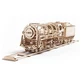 Конструктор Ugears механічний Локомотив з тендером
