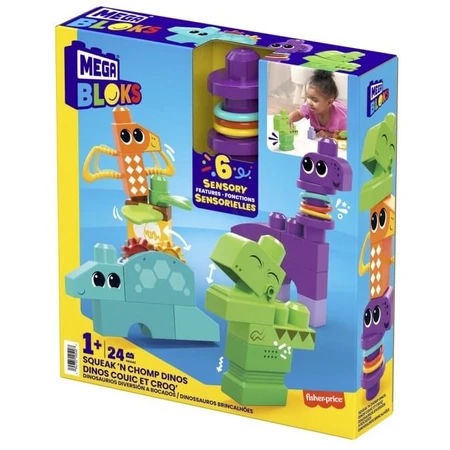 Конструктор Mega Bloks Веселые зверята со звуковыми эффектами: цены и характеристики