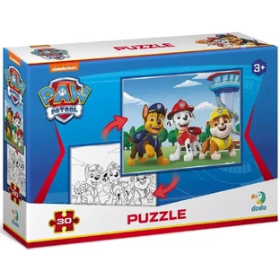 Пазл DoDo 2 в 1 Paw Patrol, 30 шт.