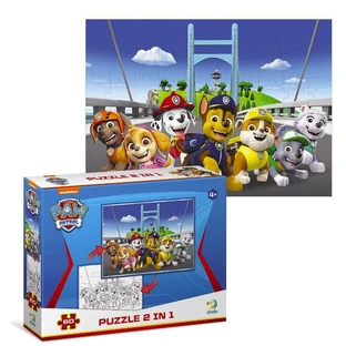 Пазл DoDo 2 в 1 Paw Patrol, 60 шт.
