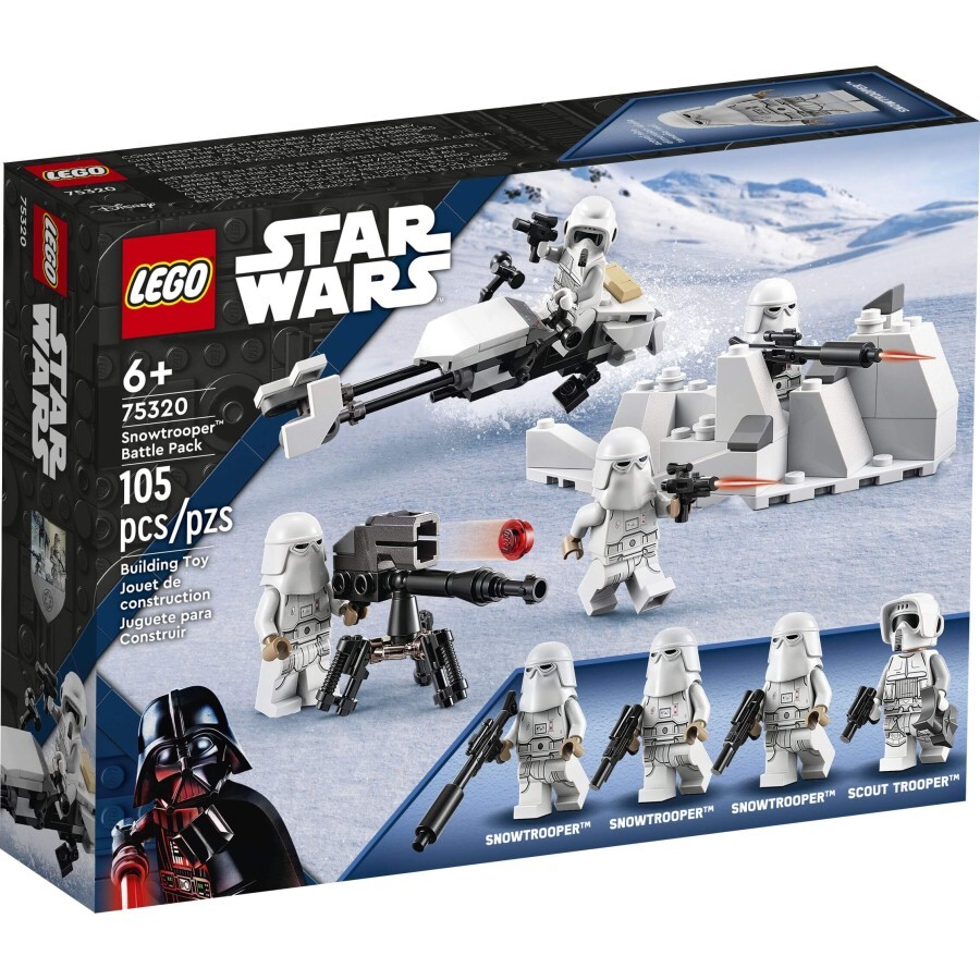 Конструктор LEGOStar Wars Боевой набор снежных пехотинцев 105 деталей: цены и характеристики