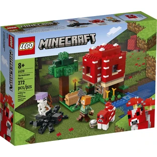 Конструктор LEGO Minecraft Грибний будинок 272 деталі