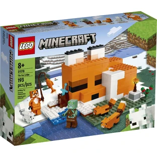 Конструктор LEGO Minecraft Лиса хижина 193 детали