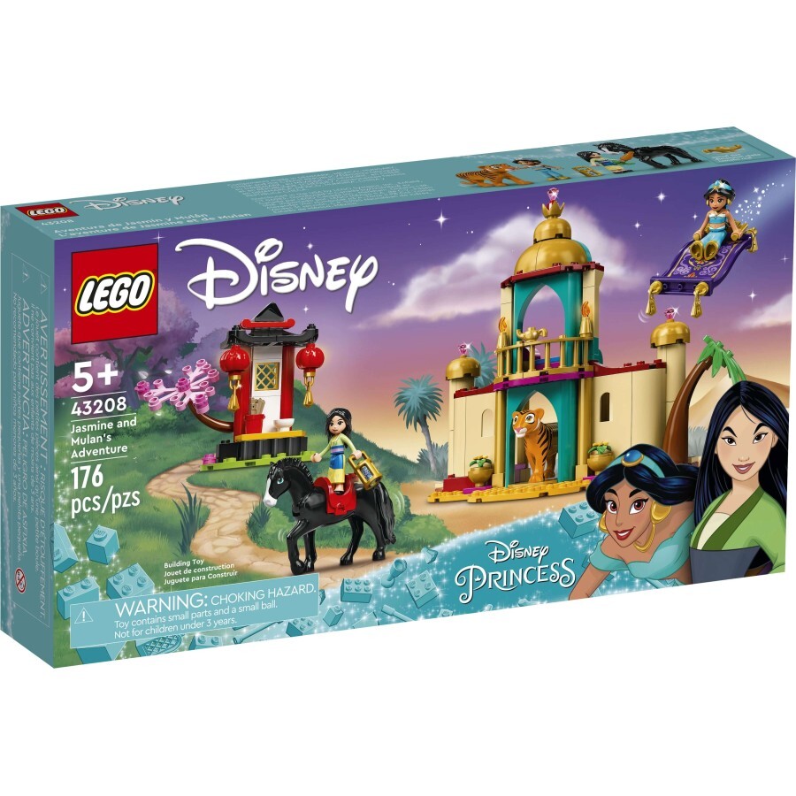 Конструктор LEGO Disney Princess Приключения Жасмин и Мулан: цены и характеристики