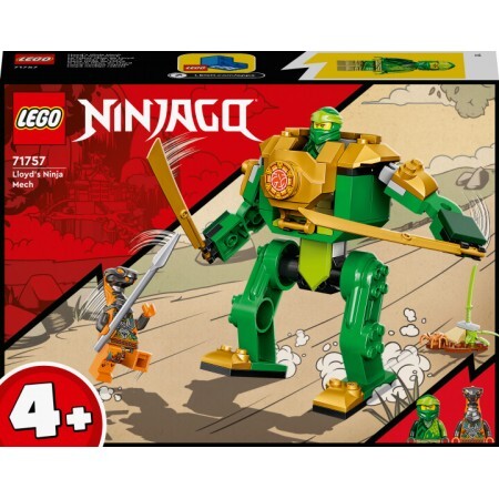 Конструктор LEGO NINJAGO Робокостюм ниндзя Ллойда 57 деталей