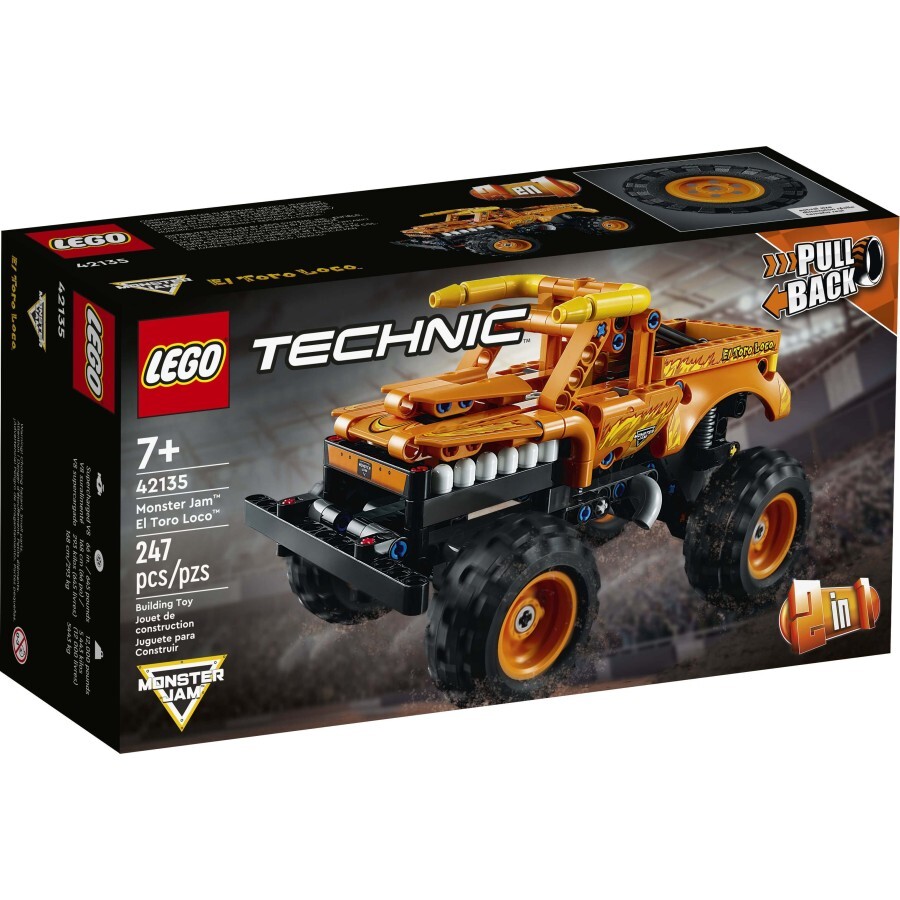 Конструктор LEGO Technic Monster Jam El Toro Loco 247 деталей: ціни та характеристики