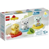 Конструктор LEGO DUPLO My First Веселое купание Поезд плавающий с животными
