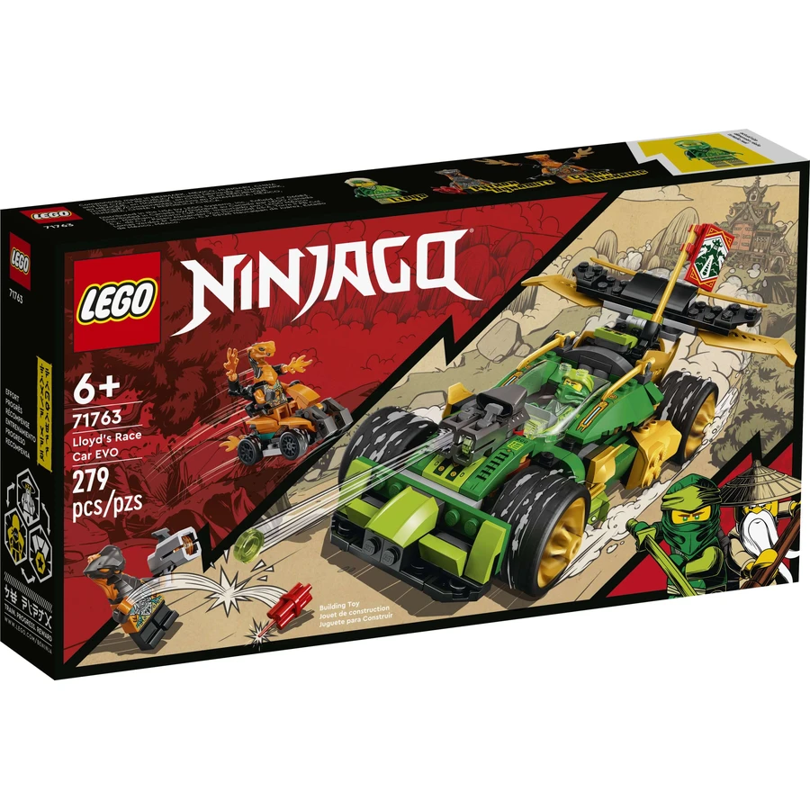 Конструктор LEGO NINJAGO Гоночний автомобіль Ллойда EVO 279 деталей: ціни та характеристики