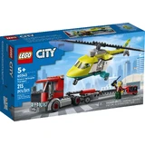 Конструктор LEGO City Перевозка спасательного вертолета 215 деталей