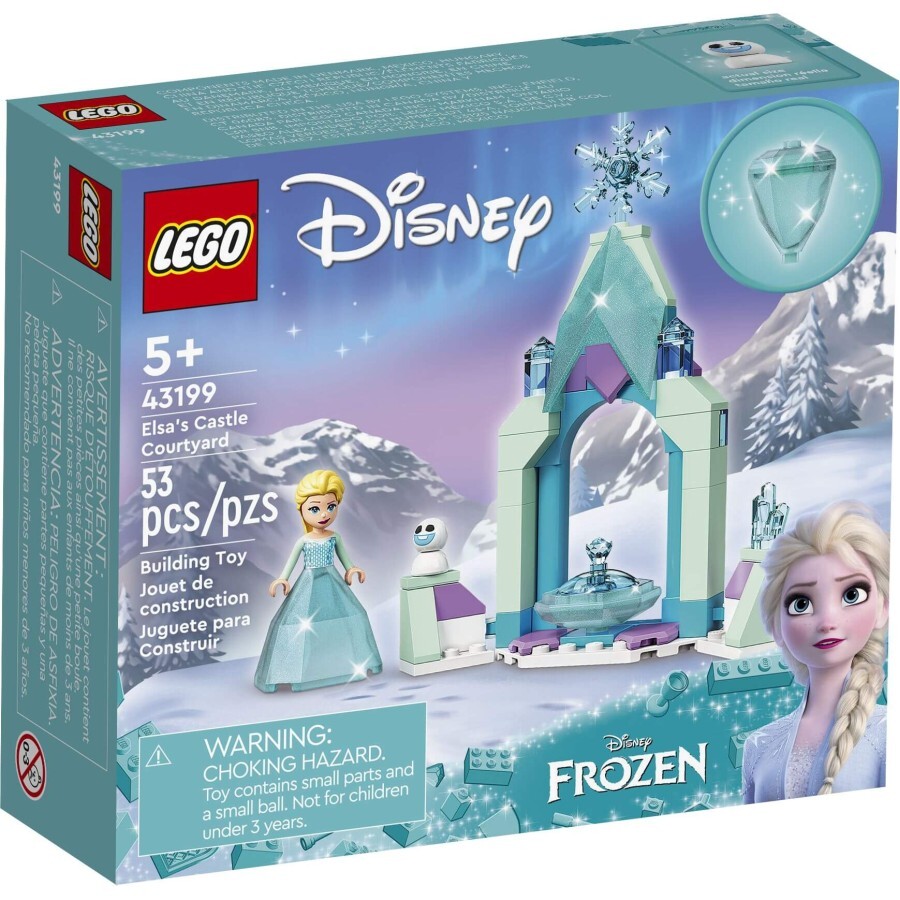 Конструктор LEGO Disney Princess Двор дворца Эльзы 53 детали: цены и характеристики