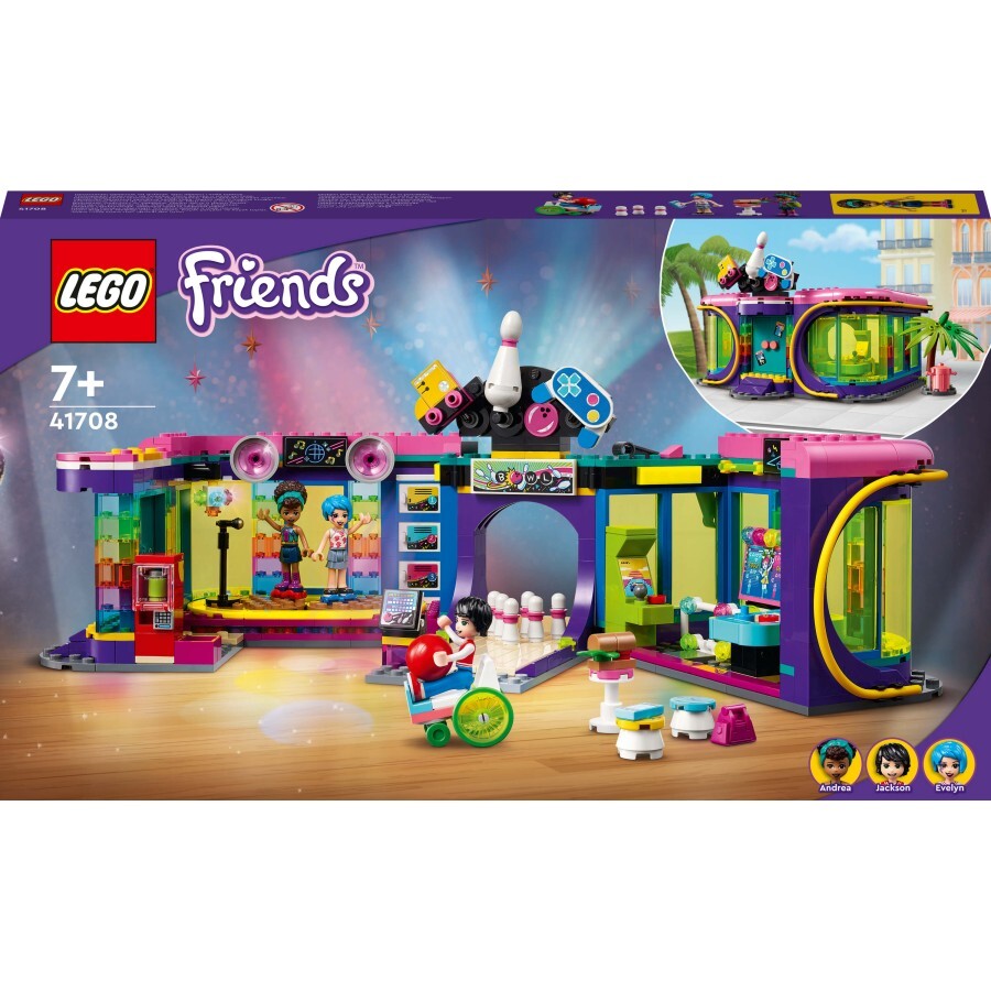 Конструктор LEGO Friends Диско-аркада на роликах 642 детали: цены и характеристики