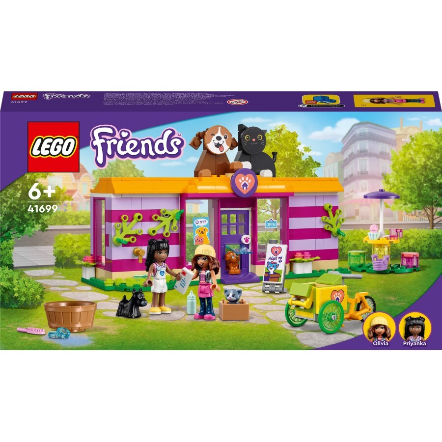 Конструктор LEGO Friends Кафе-убежище для животных 292 детали: цены и характеристики